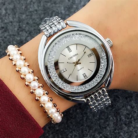 Women's Designer Silver Watches 